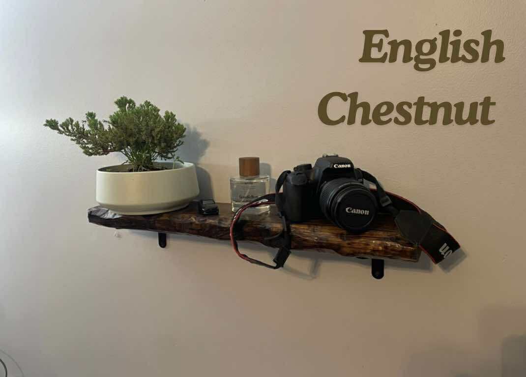 Handcrafted Wooden Shelves