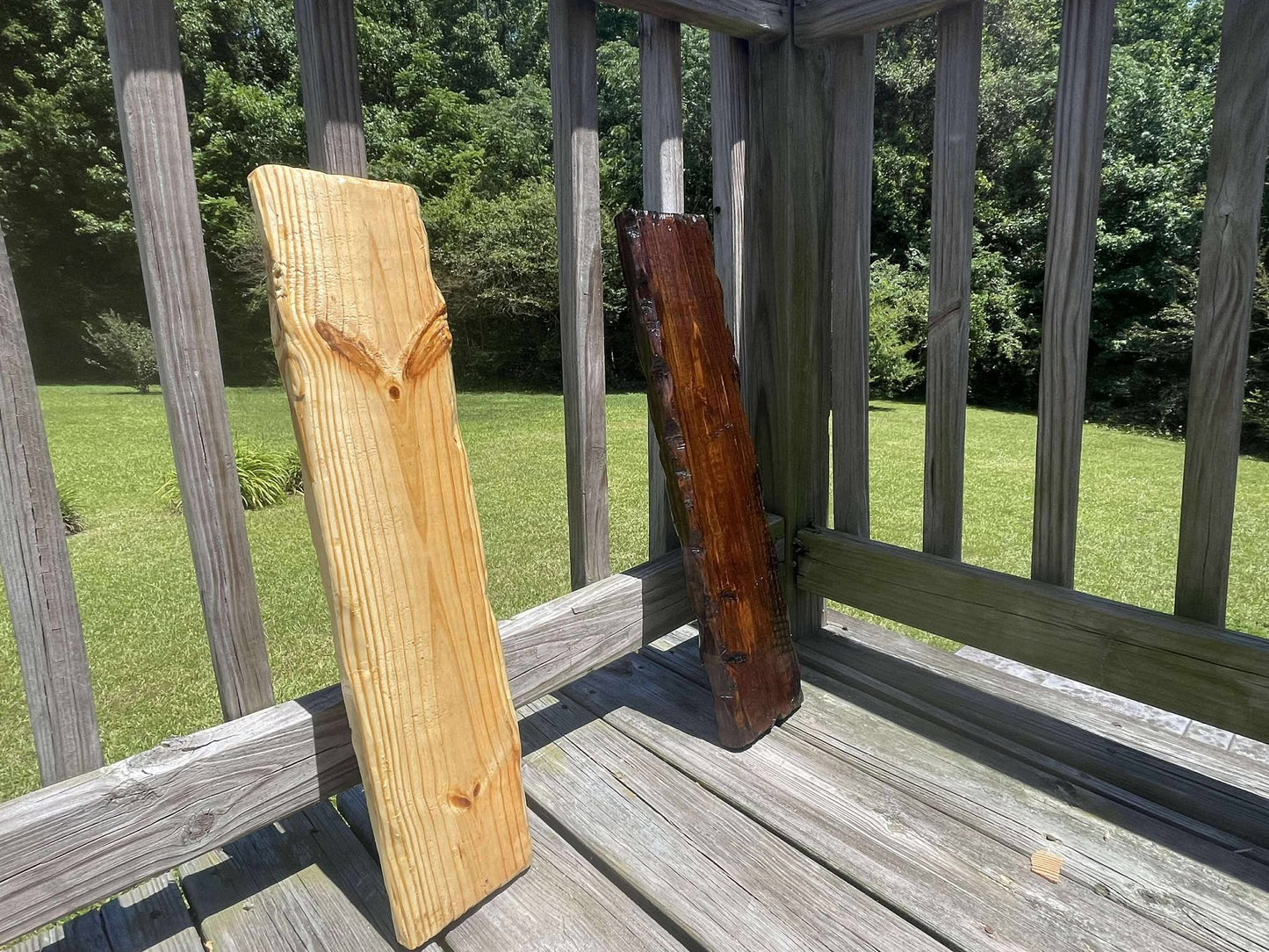 Handcrafted Wooden Shelves