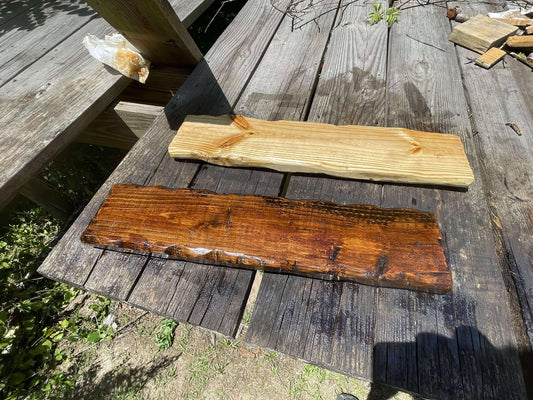 Handcrafted Wooden Shelves